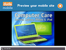 Tablet Screenshot of computercare.gr