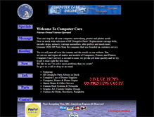 Tablet Screenshot of computercare.cc